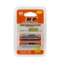 Батарейки "МР" 2 шт. 3000mah (акумм.)