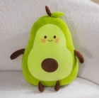 Авокадо велюровый 28 см.