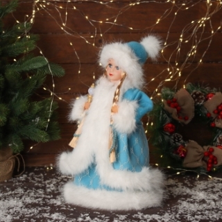 Снегурочка в коробке 30 см. 5-18