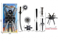 Набор "Ninja" на картоне 88С-16 (2 меча)