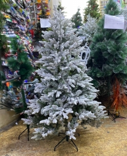 Ель искусственная гелевая, со снегом 1,8 м. S-122