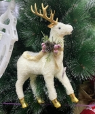 Олень с золотистой отделкой 33 см. 2-12