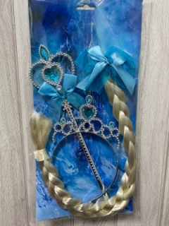 Набор "Холодное сердце" 1452-3 (палочка+ободок+коса)