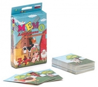 Настольная игра "Мемо. Домашние животные" 20193 (ТОО "ALA Expo")