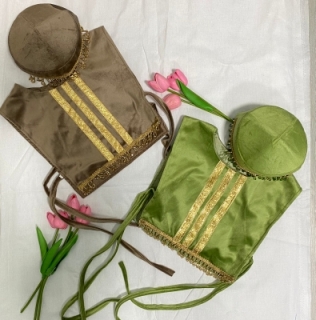 Нов. кост. Накидка национальная с такией (рр 32-38)