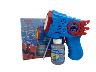 Мыльные пузыри с пистолетом в коробке 888-88 (Человек паук)