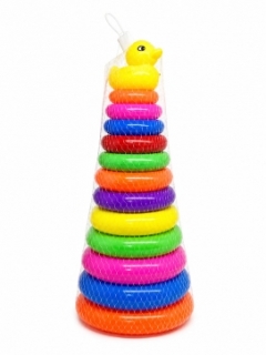 Пирамида "Уточка" 912, 12 колец, высота 41 см.