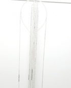 Ободок для волос узкий метал. с цепочками (23 цепочки)