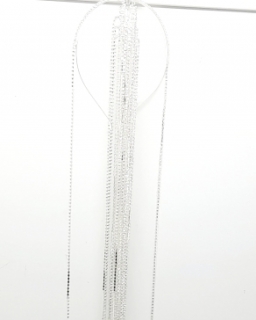 Ободок для волос узкий метал. с цепочками (23 цепочки)