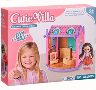 Дом для куклы в коробке ABL1013
