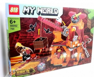Конструктор в коробке "My World" 98092 (760 дет.)