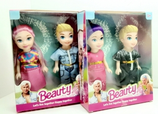 Куклы "Beauty" в коробке 2 шт. XY018