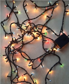 Гирлянда электрическая "Спички"  50 л. в пакете L/V8 (неон.)