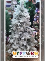 Сосна искусственная комбинированная со снегом 1,8 м. 917