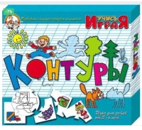 Настольная игра " Учись играя. Контуры" 00048 (Т-Ц)