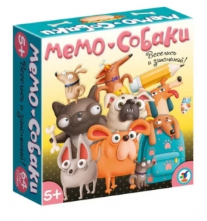 Настольная игра "Мемо.Собаки" 4244