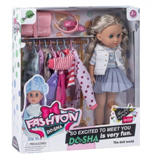 Кукла "Fashion Dosha" в коробке W322007С6 (с гардеробом)