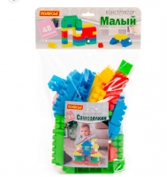 Конструктор в пакете "Малый" 0316 (48 дет.)