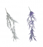 Веточки зелени белый/фиолетовый 100 см. С-30 (4 веточки)