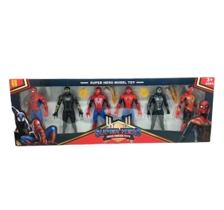 Набор героев из серии "Super Hero" в коробке 6 шт. 3099
