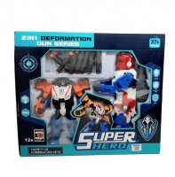 Трансформер "Tobot" в коробке Q1923 (с бластером)