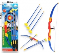 Набор лук +стрелы на картоне 951-1