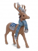 Олень с шарфом 35 см. 2-10