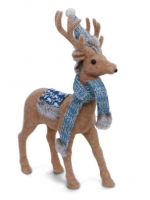Олень с шарфом 35 см. 2-10