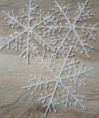 Снежинка 8 см. 3 шт. Z-10
