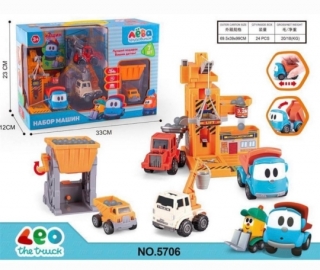 Набор машин в коробке 7 шт. 5706 (Грузовичок Лева)