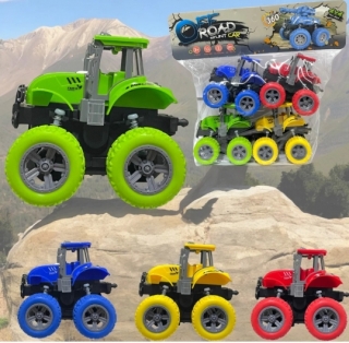 Набор тракторов в пакете 4 шт. YM-3312C