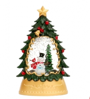 Елочка под колпаком, светящаяся 14 см. SAN-039