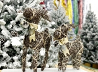 Олень ажурный 45 см.182-3