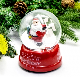 Снежный шар в коробке 13 см. 518-3