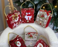 Подарочная упаковка 1282-3 (сумочка квадратная)