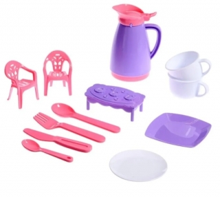 Набор посуды в пакете ART-007 (Узбекистан)