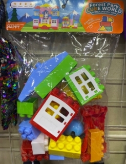 Конструктор в пакете 1699-55 (34 детали, Свинка Пепе)