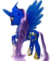 Лошадка Пони музыкальная 12,5 см. MLY-070 (Единорог)