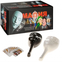 Настольная игра "Мафия" 0134R-63 (с масками)