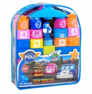 Конструктор в рюкзаке 560 "Robokar Poly"(95 дет)