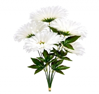 Стат. цв. Ромашки 40 см.Х-60 (7 голов)