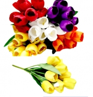 Стат. цв. тюльпаны 45 см. YX-3(9 голов)