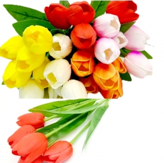 Стат. цв.Тюльпаны 30 см.YX-4 (5 голов)