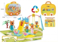 Набор "Три кота.Парк" в чемодане М-8824