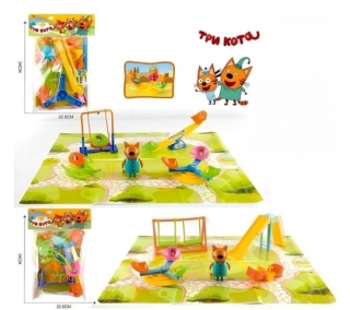 Набор "Три кота.Парк" в пакете М-8824