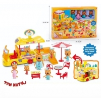 Набор игровой "Три кота. Кафе" в коробке М-8828