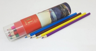 Карандаши цветные в тубусе 18 цв.Н2083