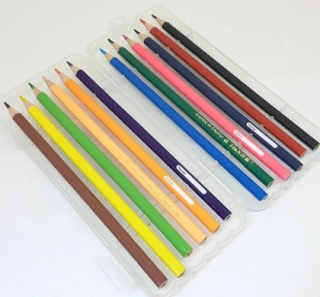 Карандаши цветные в футляре 12 цв. 3075