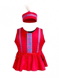 Накидка национальная, такия с пером (рр 26-34)