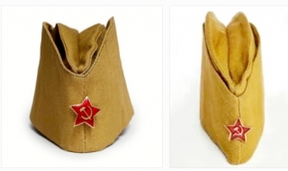 Пилотка военная ( со значком)